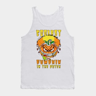 Coolest Pumpkin In The Patch - Coolest Halloween Tank Top